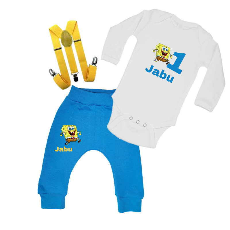Spongebob Birthday outfit for Boys