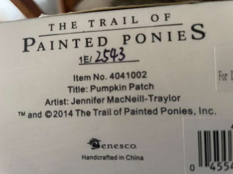 The Trail of Painted Ponies - Pumpkin Patch