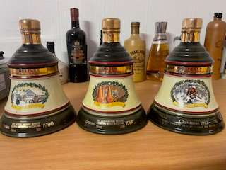 Complete Bells Whisky Christmas & Royal Colleciton