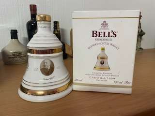 Complete Bells Whisky Christmas & Royal Colleciton