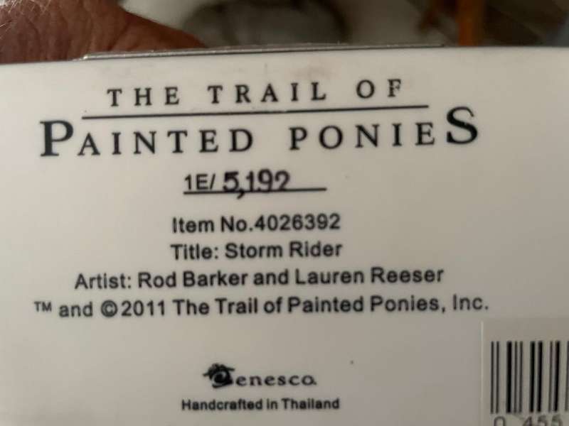 The Trail of Painted Ponies - Storm Rider