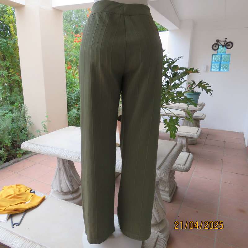 ML Classics olive green straight legged size 36 dress pants. As new