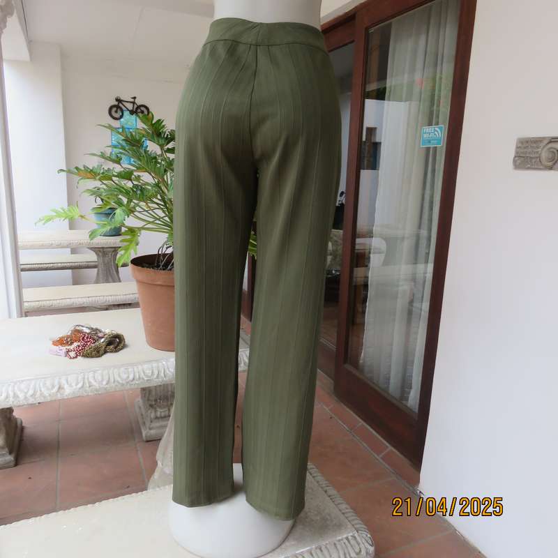 ML Classics olive green straight legged size 36 dress pants. As new
