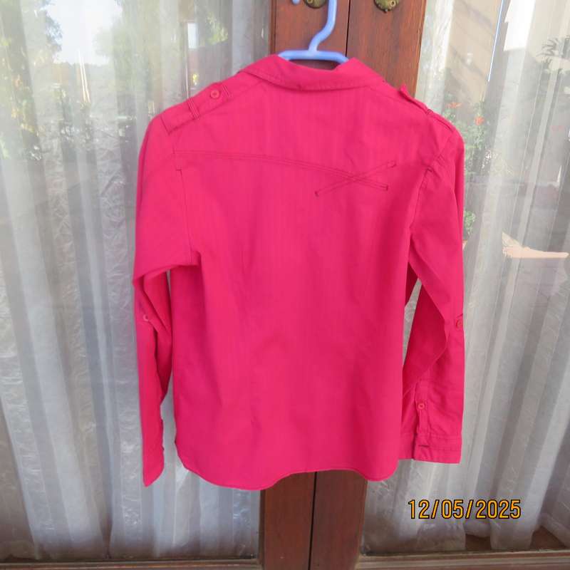 RENEGADE magenta pink boy's long sleeve shirt for 12 year old. As new