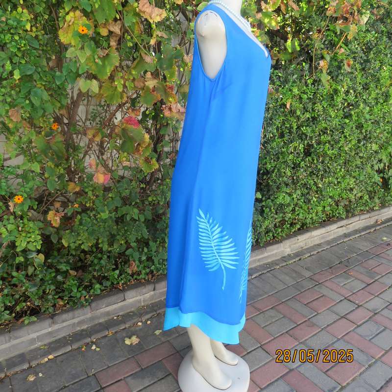 ROMAN original saphire blue 2pc dress-coat ensemble for special occasion. Size 36