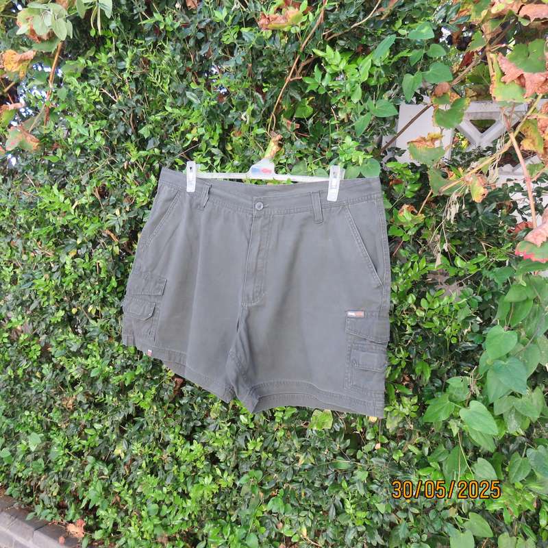 JEEP juniper green heavy cotton shorts size 42. With 4 pockets. As new