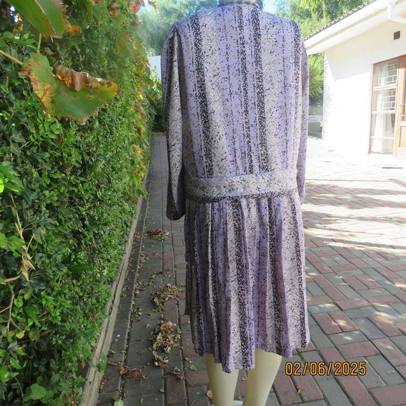 NUVELLE by Rosecraft dropped waist vintage polycotton stretch size 42 dress.