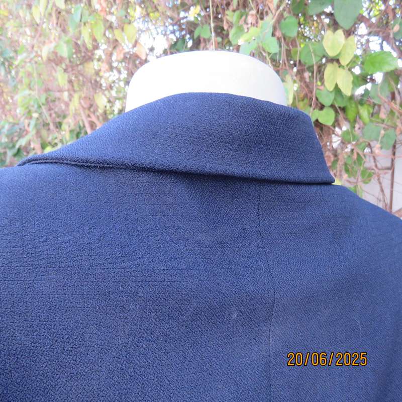 KARISMA  navy 2 pc skirt suit both pieces fully lined. Size 40-16. Tailored jacket.