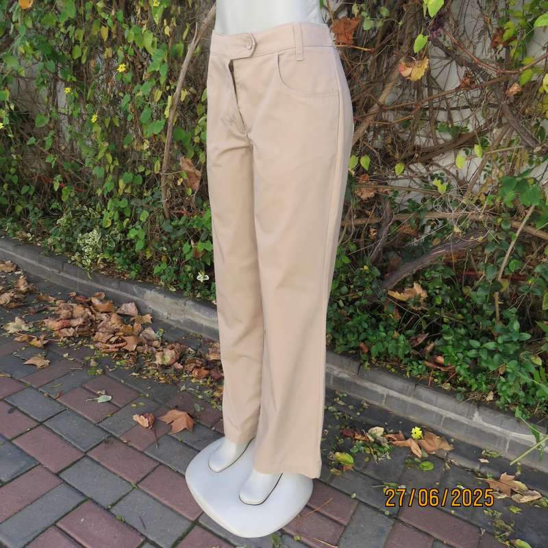JONSSON ladies oatmeal colour outdoor straight leg pants size 36. New condition.