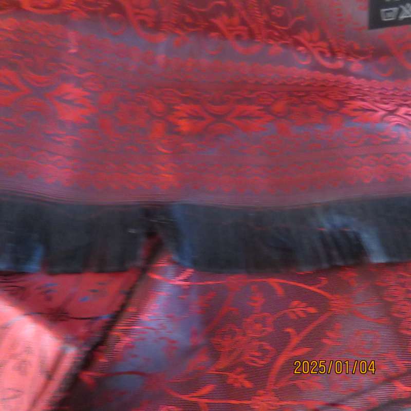 Amazing best quality 100% genuine silk red-blueblack paisley pattern 185 x75cm new scarf.