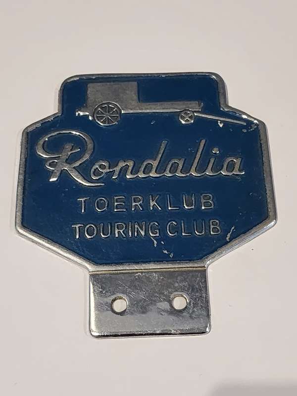 Rondalia Touring Club car badges x 3