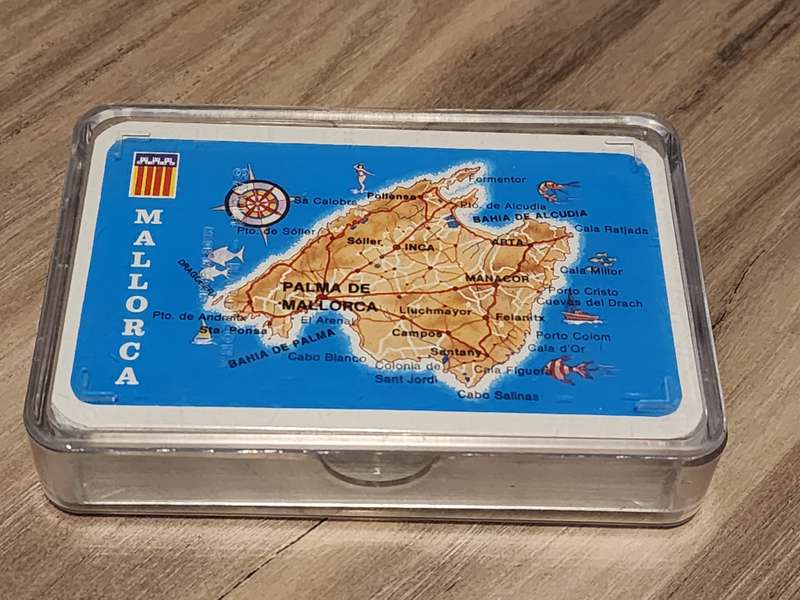MALLORCA souvenir Playing Cards with scenic fronts. (New and sealed)