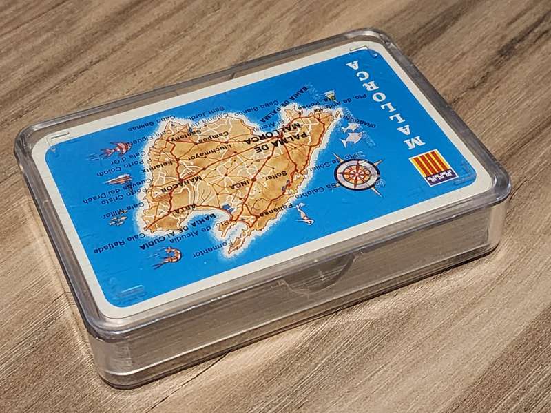 MALLORCA souvenir Playing Cards with scenic fronts. (New and sealed)