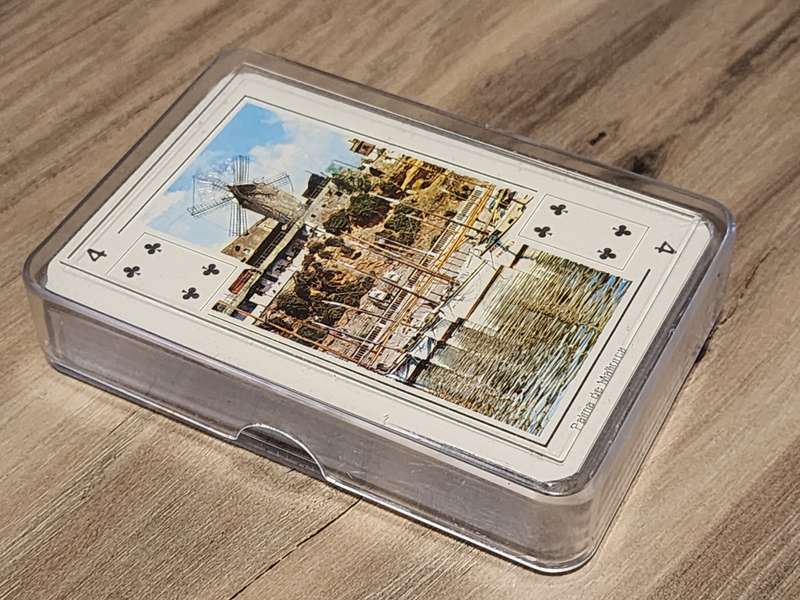 MALLORCA souvenir Playing Cards with scenic fronts. (New and sealed)