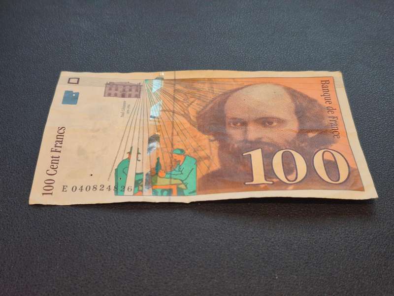 100 Francs - Cézanne type 1997