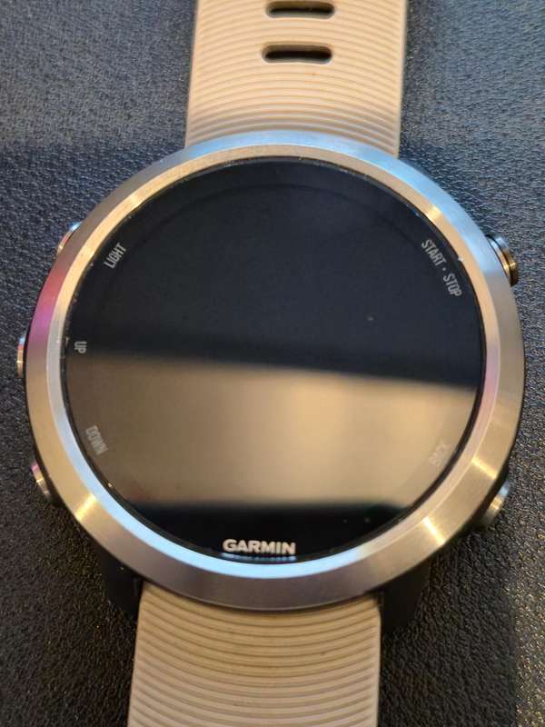 Garmin Forerunner® 645  With Sandstone Coloured Band