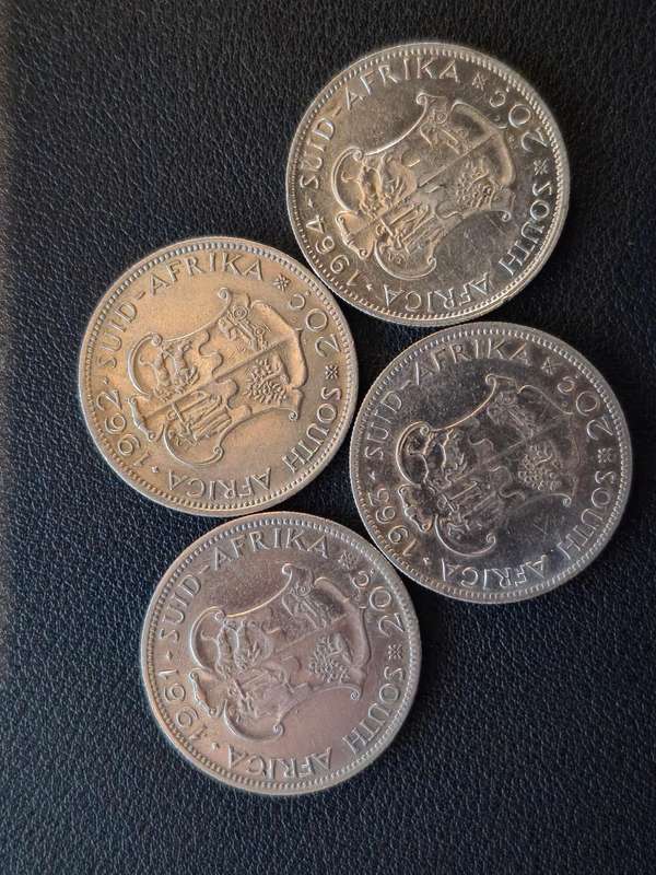 1961 - 1964 Twenty Cent Set (4 Coins) * 1st decimal series