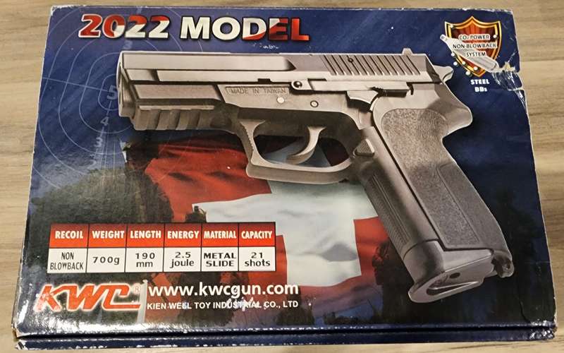 KWC SIG Sauer SP2022 CO2 Air Pistol - 4.5 mm