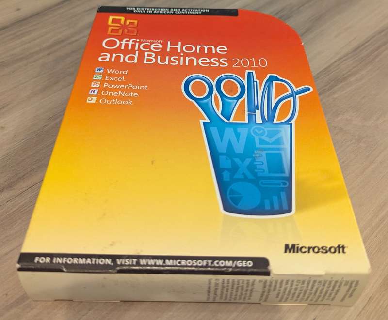 Microsoft Office Home and Business 2010 * Original Authentic Retail Edition