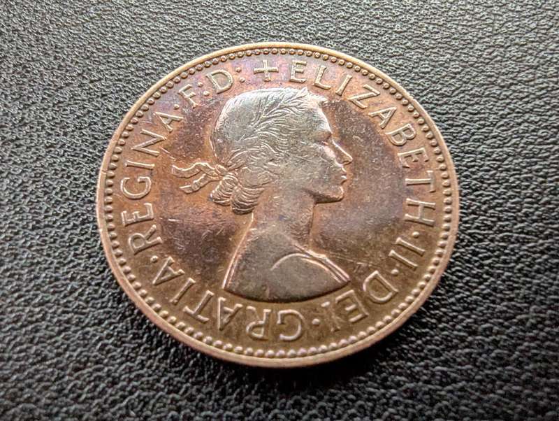 United Kingdom Half Penny - Elizabeth II 1959