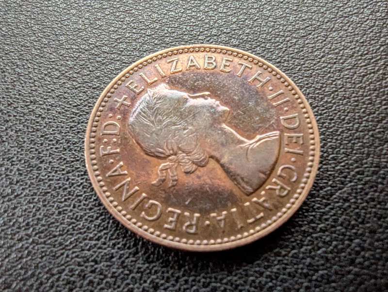 United Kingdom Half Penny - Elizabeth II 1959