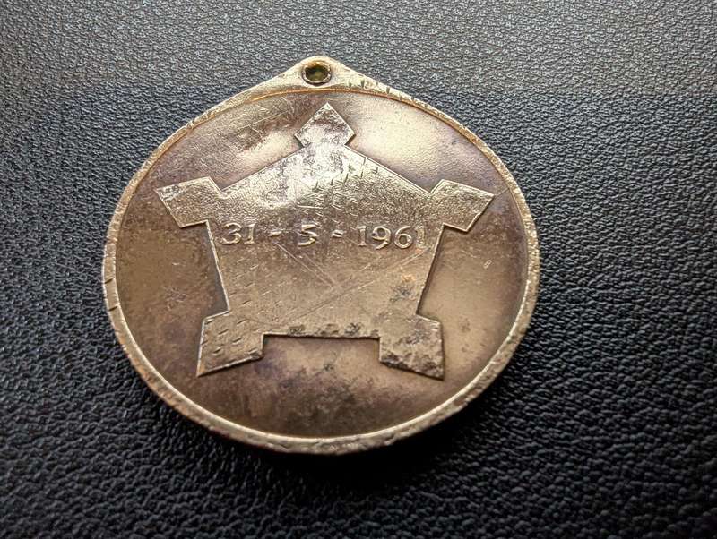 1961 Medal - Formation of the Republic of South Africa