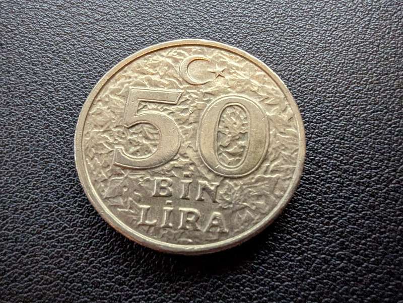 1999 Turkey 50 000 Lira