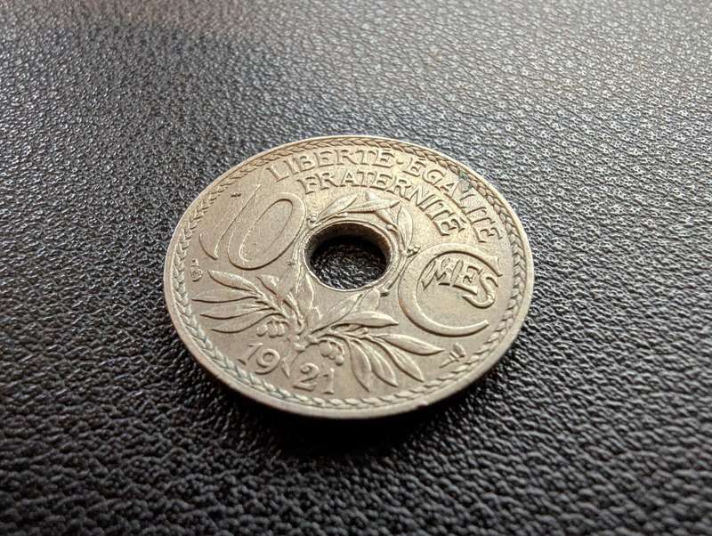 10 Centimes France 1921