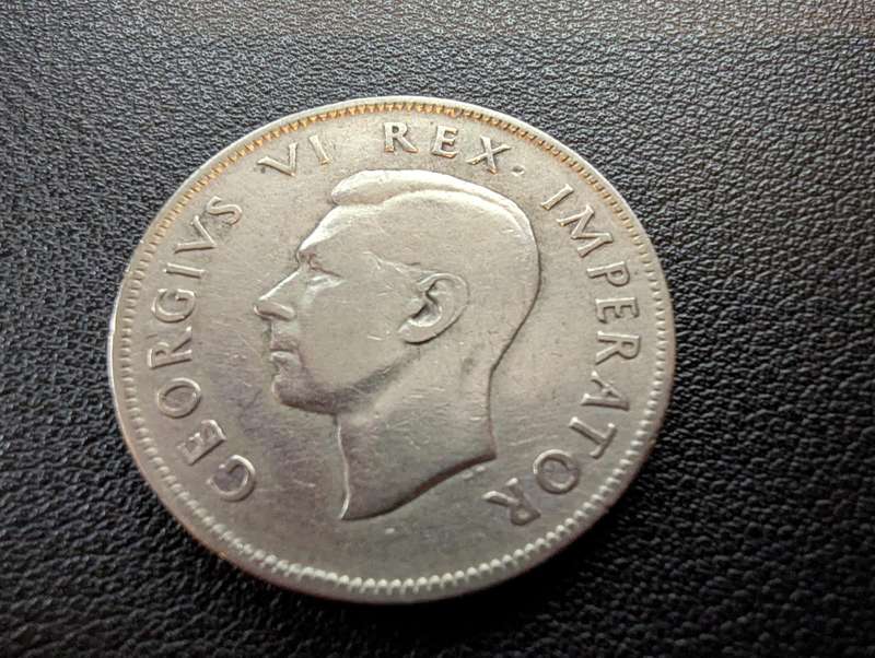 2½ Shillings - George VI Rex Imperator 1944