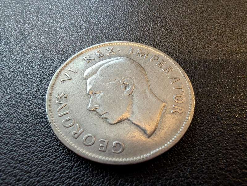 2½ Shillings - George VI Rex Imperator 1944