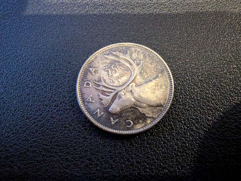Canada 25 Cents - George VI 1938