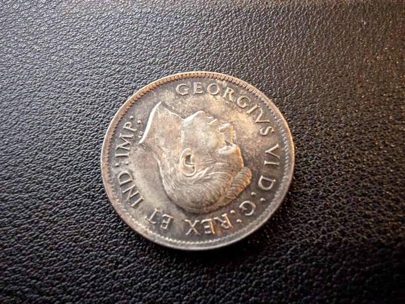 Canada 25 Cents - George VI 1938