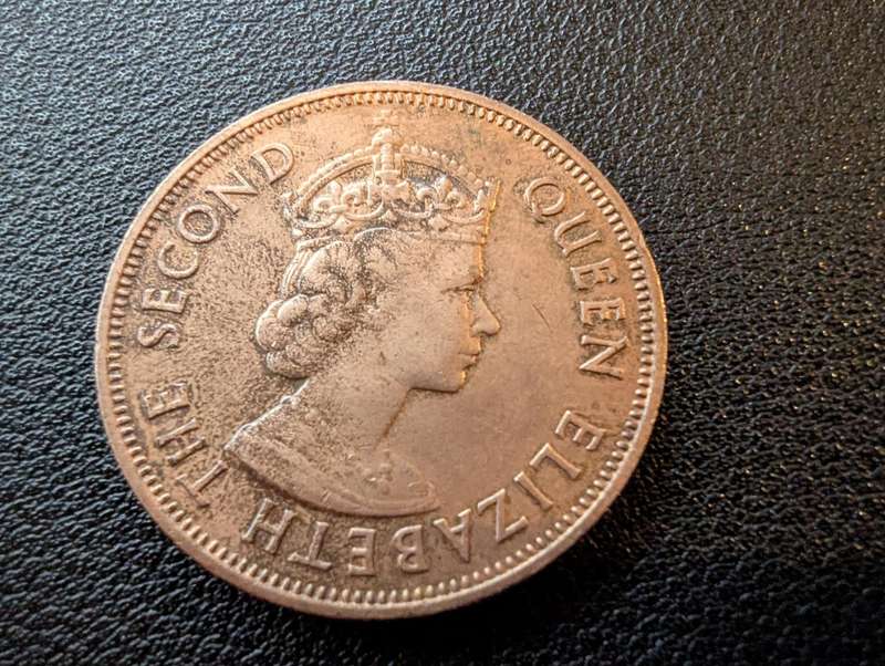 Mauritius 5 Cents - Elizabeth II 1st portrait 1978