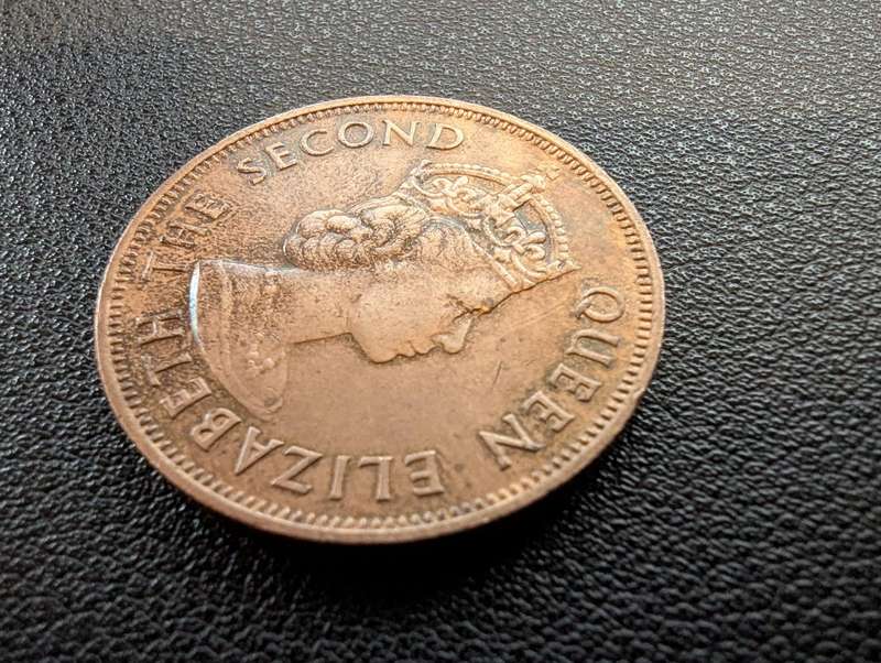 Mauritius 5 Cents - Elizabeth II 1st portrait 1978