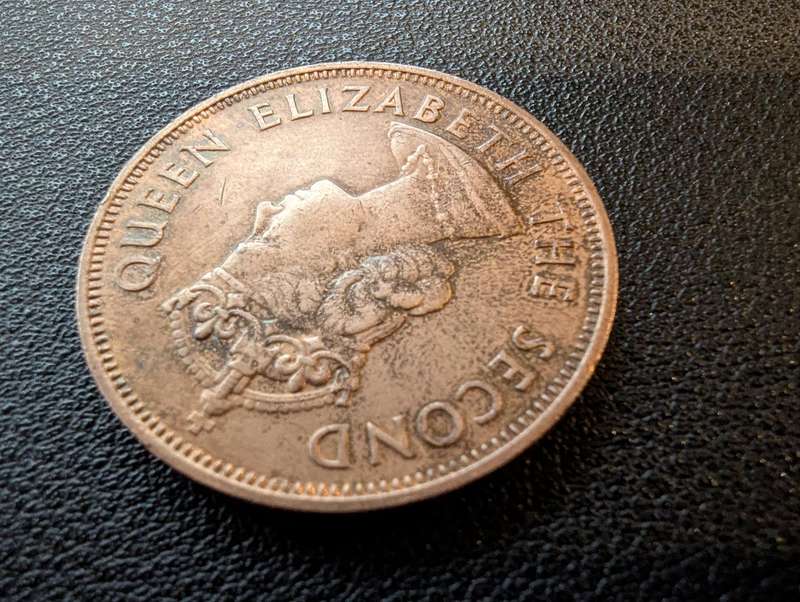 Mauritius 5 Cents - Elizabeth II 1st portrait 1978