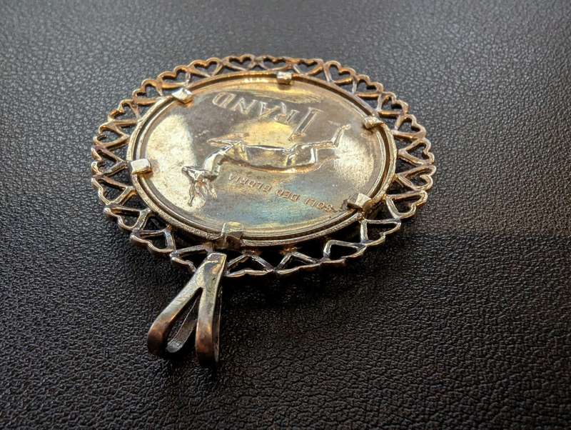 1966 One Rand English Pendant (23.15g)