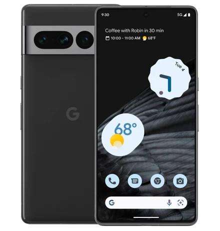 GOOGLE PIXEL 7 PRO 128GB (Complete with box, accessories and 2 protective covers)