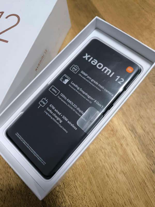 Xiaomi 12 - 5G Dual Sim 256GB ROM 8GB RAM