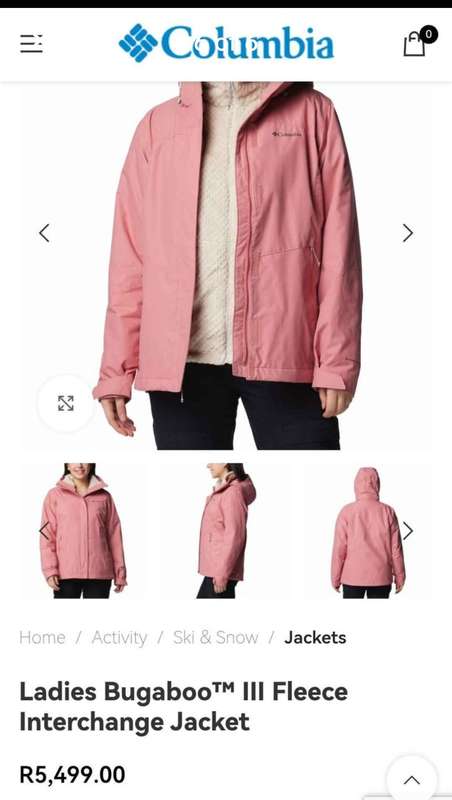 Columbia interchange jacket