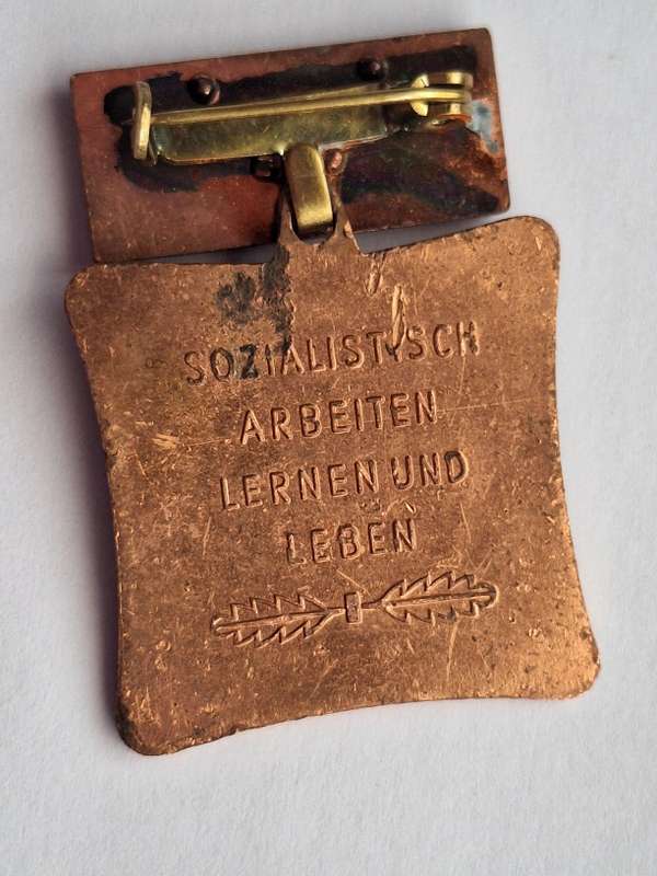GDR Collective of Socialist work badge