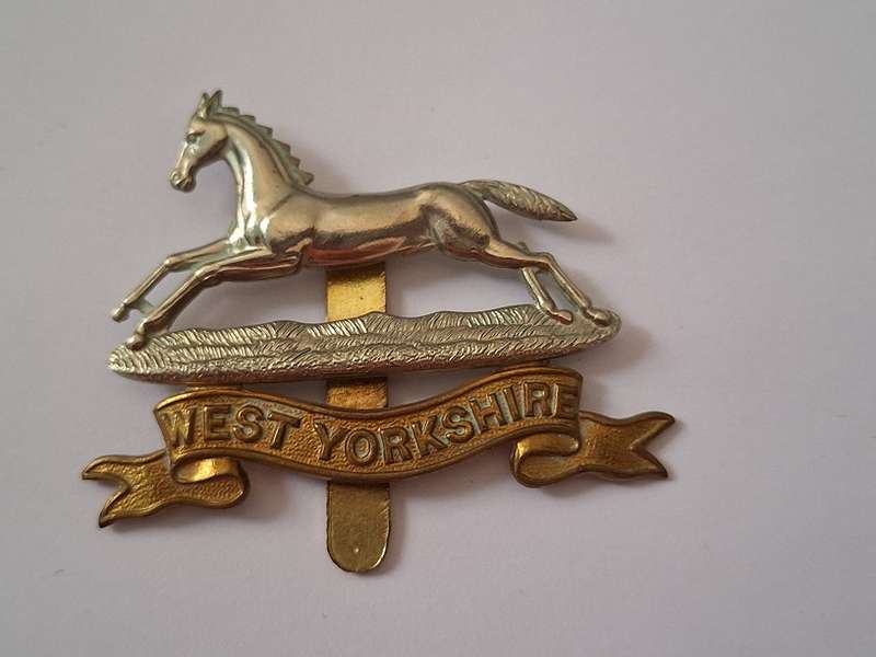 West yorkshire regiment cap badge