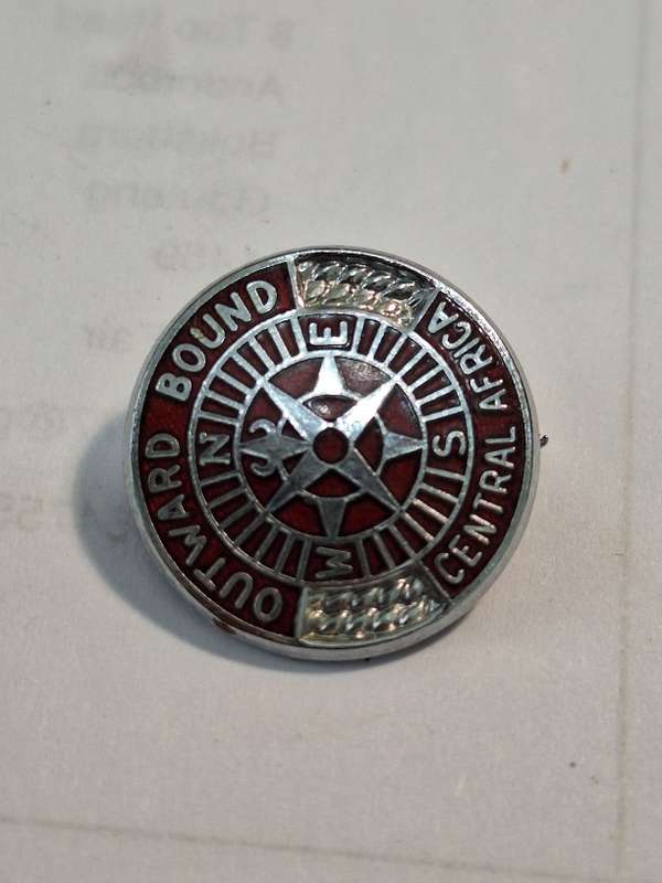 Vintage Outward bound Central Africa badge