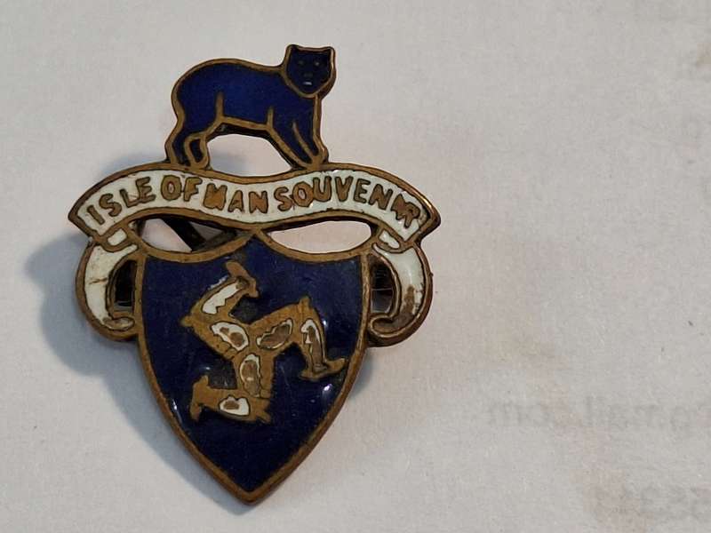 Isle of Man souvenir pin