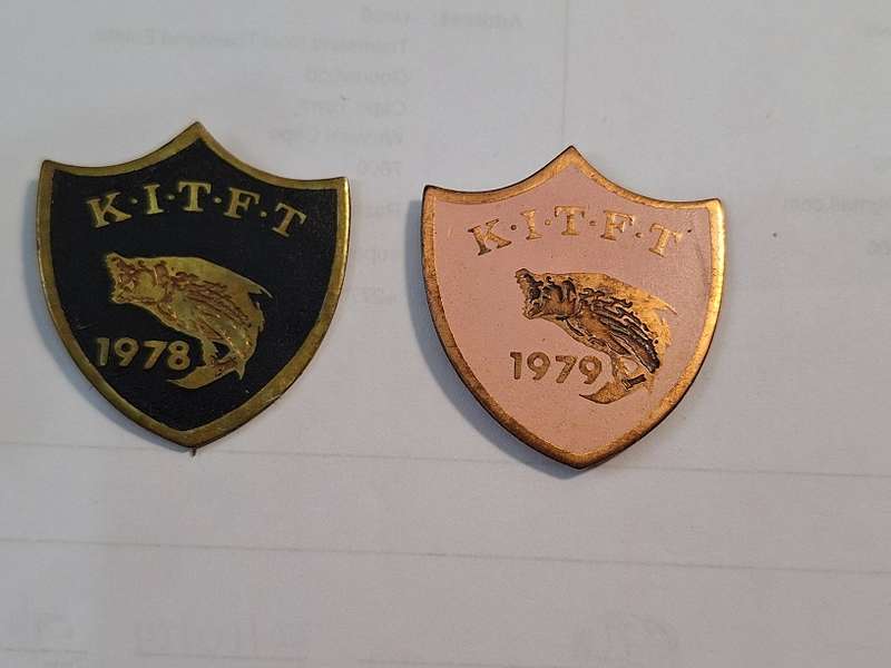 1978 and 1979 KITFT badges/pins