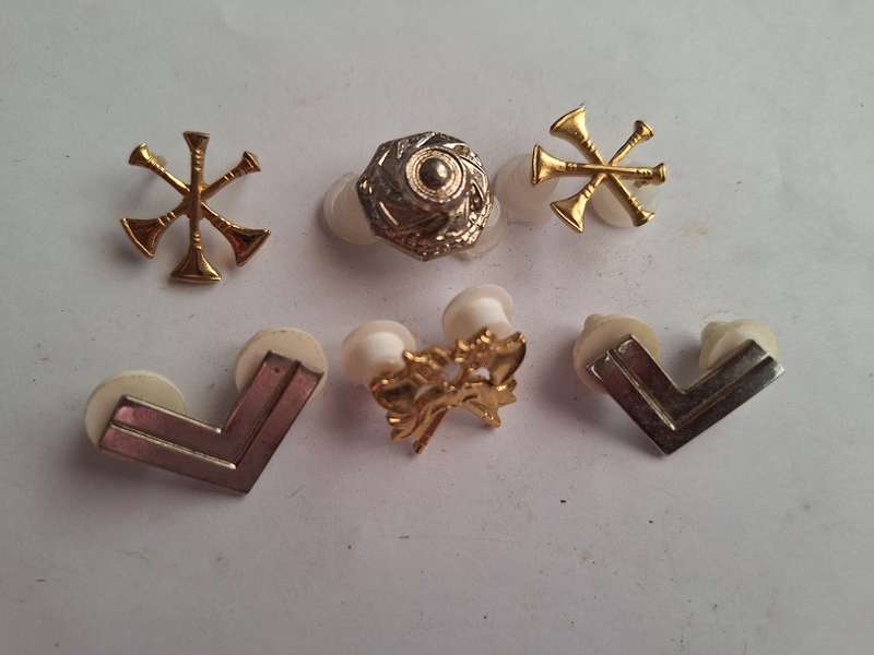 Various Rhodesian???? fire brigade badges
