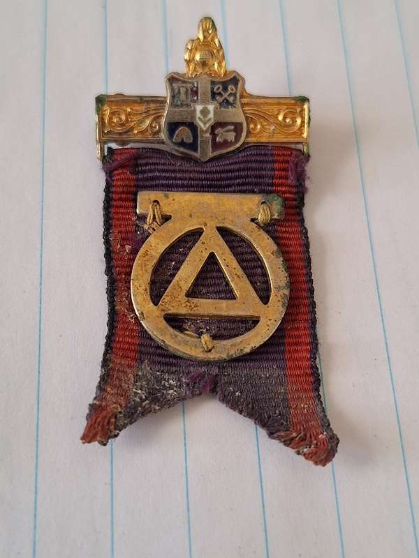 Unknown Masonic medal/badge
