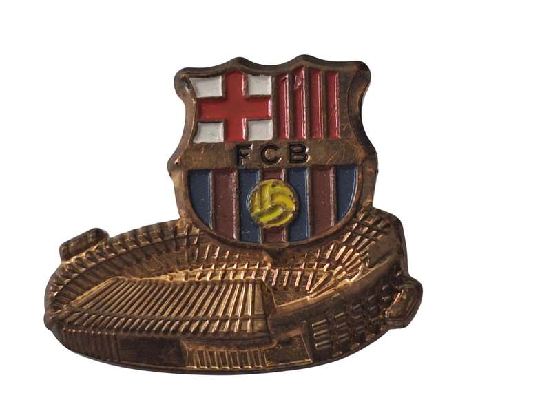 Vintage Barcelona Football club crest badge