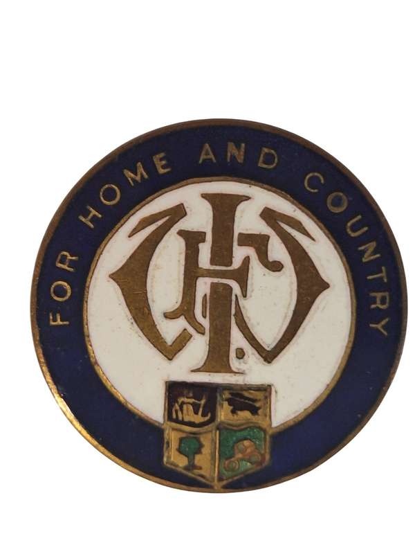 For Home and Country badge