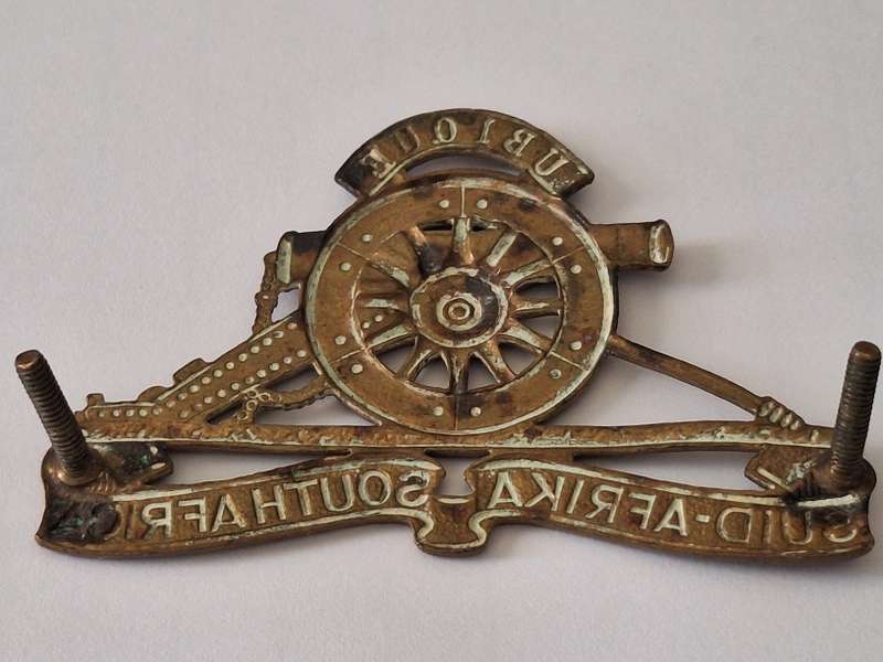 South African Uique artillery badge