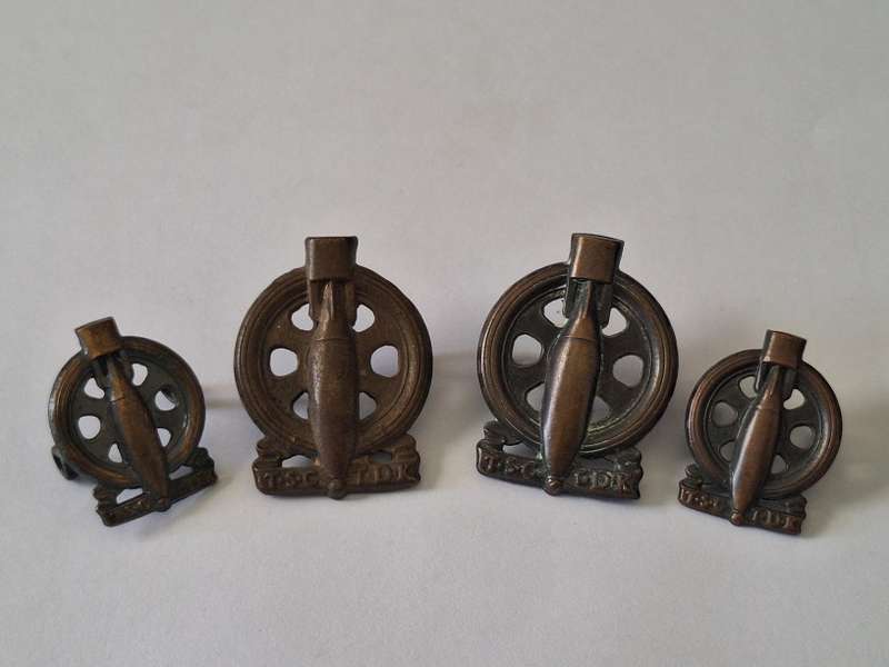SA Technical service corps badges